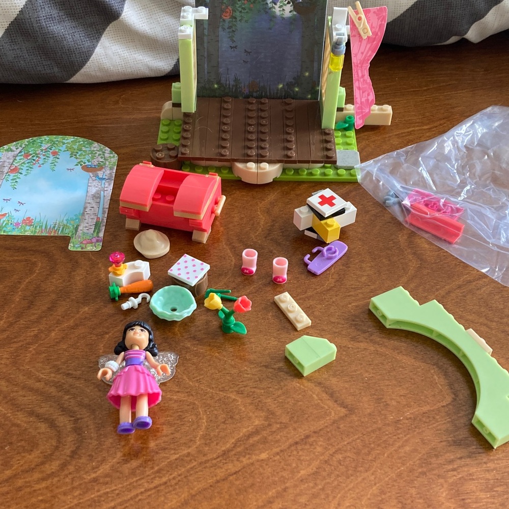 American girl WellieWisher Lego garden theater Lego